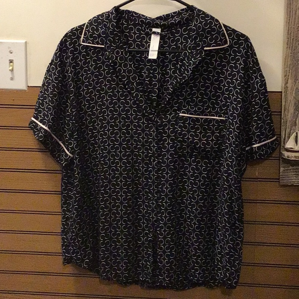 A Stars Above, light pink and black, PJ set